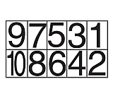 Image of Forensics Source Large Adhesive Photo Numbers B