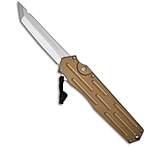 Image of ARS A.R.S. Kato OTF Knife Bronze Single Action Automatic Tanto 3.5 Satin Plain AEB8840E