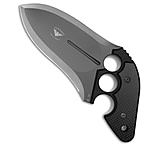 Image of Asheville Steel Paragon Grau Pistol Grip Push Dagger Knife Gray G-10/CF 6 D2 8F6704C2