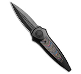 Image of Asheville Steel Paragon Warlock Folding Knife 80's Camo Inserts 3.9 Black A90DC19B