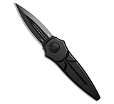 Image of Asheville Steel Paragon Warlock-X Folding Knife Black Convergence Aluminum 3.9 Black 884E1C55