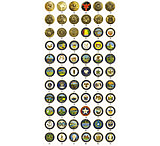 Image of ASP Leverage Caps w/ Breakaway Sub-Cap &amp; G1 Handcuff Key - US State Seal Logos