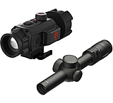 Image of ATN TICO 6 1x25mm Thermal Clip On and Leupold Mark 4HD 1-4.5x24 Rifle Scope TMR