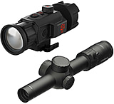 Image of ATN TICO 6 1x50mm Thermal Clip On and Leupold Mark 4HD 1-4.5x24 Rifle Scope BDC
