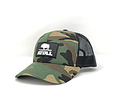 Image of Atoll Board Co Atoll Boards Hat With Rubber iSUP Leash Patch - Camouflage - Camouflage 400848B8
