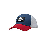 Image of Atoll Board Co Atoll Boards Hat With Rubber iSUP Leash Patch - RED / WHITE / BLUE - RED / WHITE / BLUE 0992A244