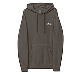 Image of Atoll Board Co Atoll Embroidered Pigment-Dyed Unisex Hoodie - Pigment Black, XL - Pigment Black,XL CD787891
