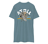 Image of Atoll Board Co Atoll Heavyweight Tee with Octopus and Paddle Board Design - Agave, L - Agave,L 414D3F35