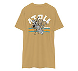 Image of Atoll Board Co Atoll Heavyweight Tee with Octopus and Paddle Board Design - Vintage Gold, 2XL - Vintage Gold,2XL 02A82ECA