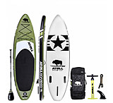 Image of Atoll Board Co ATOLL INFLATABLE PADDLE BOARD - 9 ft - Army Green - Army Green AFF52A6C