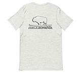Image of Atoll Board Co Atoll Minimalist Outline Logo Paddle Board Tee - Ash, S - Ash,S A851884A