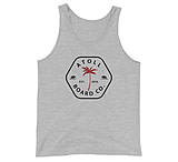 Image of Atoll Board Co Atoll Palm Tree Badge - Black and Red 9B3669B9