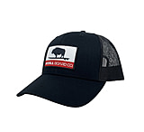 Image of Atoll Board Co Atoll Republic Trucker Hat - Mesh Back - Black - Black 49D74CA9