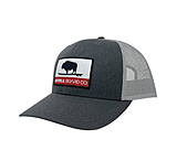 Image of Atoll Board Co Atoll Republic Trucker Hat - Mesh Back - Charcoal - Charcoal C26D58F8