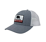 Image of Atoll Board Co Atoll Republic Trucker Hat - Mesh Back - Light Grey - White - Light Grey - White F9D29AD8