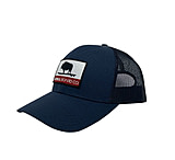 Image of Atoll Board Co Atoll Republic Trucker Hat - Mesh Back - Navy - Navy B1E80960