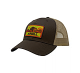 Image of Atoll Board Co Atoll Tahoe Sunset Illustration Hat - Brown - Brown 1DFFD24A