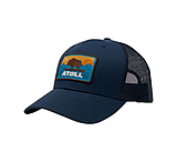 Image of Atoll Board Co Atoll Tahoe Sunset Illustration Hat - Navy - Navy 336C2472
