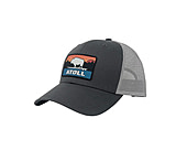 Image of Atoll Board Co Atoll Tahoe Sunset SUP Trucker Hat - Charcoal - Charcoal 6148B608