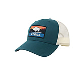 Image of Atoll Board Co Atoll Tahoe Sunset SUP Trucker Hat - Dark Teal - Dark Teal 7DEED123