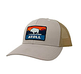 Image of Atoll Board Co Atoll Tahoe Sunset SUP Trucker Hat - Tan - Tan 727868BC