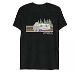 Image of Atoll Board Co Atoll Tri Blend Tee with SUP Campsite Graphic - Charcoal-Black Triblend, M - Charcoal-Black Triblend,M 6FCB8D4B