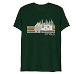 Image of Atoll Board Co Atoll Tri Blend Tee with SUP Campsite Graphic - Emerald Triblend, 3XL - Emerald Triblend,3XL 7A40E060