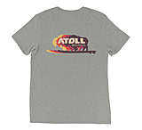 Image of Atoll Board Co Atoll Triblend Tee with Color Shift Logo - Athletic Grey Triblend, 3XL - Athletic Grey Triblend,3XL 98CBF451