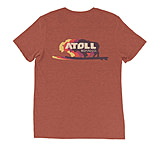Image of Atoll Board Co Atoll Triblend Tee with Color Shift Logo - Clay Triblend, XL - Clay Triblend,XL 57328191