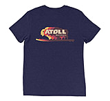 Image of Atoll Board Co Atoll Triblend Tee with Color Shift Logo - Navy Triblend, M - Navy Triblend,M 087DBC4A