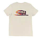 Image of Atoll Board Co Atoll Triblend Tee with Color Shift Logo - Oatmeal Triblend, M - Oatmeal Triblend,M EC206DAC
