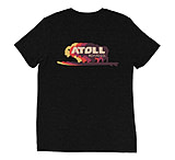 Image of Atoll Board Co Atoll Triblend Tee with Color Shift Logo - Solid Black Triblend, XS - Solid Black Triblend,XS B1DD42BC