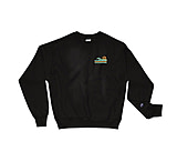 Image of Atoll Board Co Champion Atoll SUP Boards Wave Unisex Crew Neck Sweatshirt - Black, S - Black,S 999E12BF