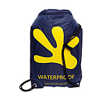 Image of Atoll Board Co Geckobrands Waterproof Drawstring Stand Up Paddle Boards Backpack - Navy with Yellow - Navy with Yellow 376C123A