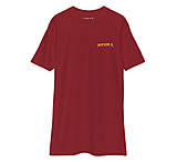 Image of Atoll Board Co Heavyweight Tee with Atoll Paddle Board Wake Design - Brick Red, L - Brick Red,L 69829EF9