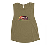 Image of Atoll Board Co Ladies' Muscle Tank with Atoll Color Shift Graphic - Heather Olive, L - Heather Olive,L 0EDE2418
