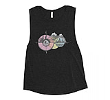 Image of Atoll Board Co Ladies' Muscle Tank with Atoll Compass Graphic - Black Heather, 2XL - Black Heather,2XL 3C3BEDCF