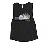 Image of Atoll Board Co Ladies' Muscle Tank with AtollCamp Graphic - Black Heather, 2XL - Black Heather,2XL 0FA3A17E