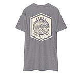 Image of Atoll Board Co Men's premium heavyweight tee - Carbon Grey, 2XL - Carbon Grey,2XL 19B4D875