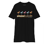 Image of Atoll Board Co Men's premium heavyweight tee with Atoll Flamingo Graphic - Black, L - Black,L 2D45F3F1