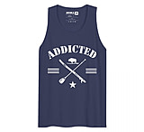 Image of Atoll Board Co Men's premium tank top with Addicted to Paddle Boarding Graphic - Harbor Blue, 2XL - Harbor Blue,2XL 8BF71B0D