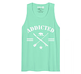 Image of Atoll Board Co Men's premium tank top with Addicted to Paddle Boarding Graphic - Mint, XL - Mint,XL B178F98B