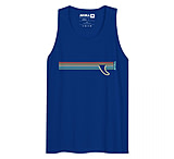Image of Atoll Board Co Men's premium tank top with Atoll Fin Graphic - Team Royal, M - Team Royal,M CD21AE03