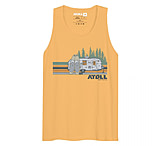 Image of Atoll Board Co Men's premium tank top with Atoll SUP Camp Graphic - Squash, M - Squash,M 2D477D9A