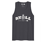 Image of Atoll Board Co Men's premium tank top with Atoll Vibes Pineapple Graphic - Navy, XL - Navy,XL 64CECB89