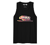 Image of Atoll Board Co Men's Tank Top With Atoll Color Shift Logo - Black, S - Black,S 3715BFAD