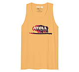 Image of Atoll Board Co Men's Tank Top With Atoll Color Shift Logo - Squash, L - Squash,L FEE9CDF2