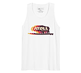 Image of Atoll Board Co Men's Tank Top With Atoll Color Shift Logo - White, XL - White,XL 674AFE0A