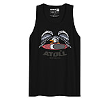 Image of Atoll Board Co Men's Tank Top with Atoll Eagle Graphic - Black, M - Black,M 757FC12B