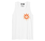 Image of Atoll Board Co Men's Tank Top with Atoll Horizon Graphic - White, M - White,M 1B780487